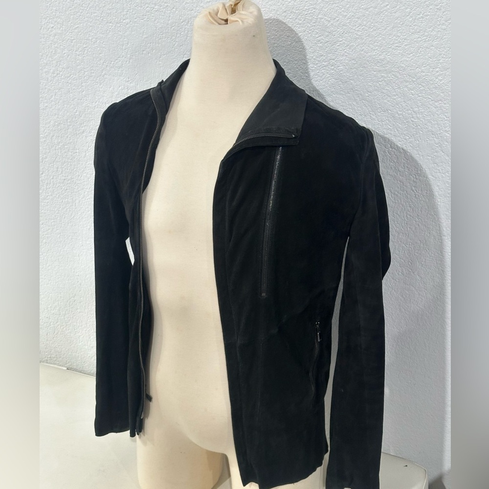 Goat Suede leather jacket